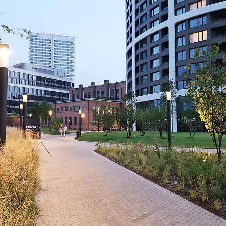 Skypark Spacious Free Parking 公寓 布拉迪斯拉发