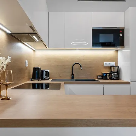 Skypark Spacious Free Parking Apartmán Bratislava