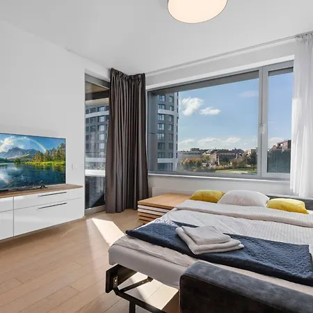 公寓 Skypark Spacious Free Parking 布拉迪斯拉发